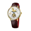 Beijing Flying Horse of Gansu Tourbillon Watch 43mm automatic mechanical watch business leather band fashion man men watch