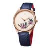 Beijing Suzhou Embroidery Peach Blossom Watch 38mm stainless steel quartz wristwatch lady elegant luxury watch woman women watch