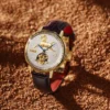 Beijing Flying Horse of Gansu Tourbillon Watch 43mm automatic mechanical watch business leather band fashion man men watch