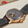 Beijing Bladelegant Tourbillon Watch Limited Edition 43mm mechanical man watch automatic leather men skeleton business watch