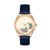 Beijing Suzhou Embroidery Peach Blossom Watch 38mm lady leather quartz wristwatch stainless steel woman fashion watch elegant