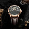 Haofa Double Tourbillon Flying Tourbillon Manual Mechanical Men's Watch Sapphire Wristwatches Skeleton Movement Watch 003