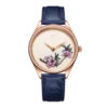 Beijing Suzhou Embroidery Peach Blossom Watch 38mm stainless steel quartz wristwatch lady elegant luxury watch woman women watch