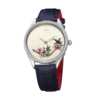 Beijing Suzhou Embroidery Peach Blossom Watch 38mm quartz wristwatch lady fashion luxury woman watch women dress leather watch