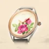 Beijing Suzhou Embroidery Rose Watch 38mm leather lady watch minimalist woman watch luxury elegant fashion women wristwatch