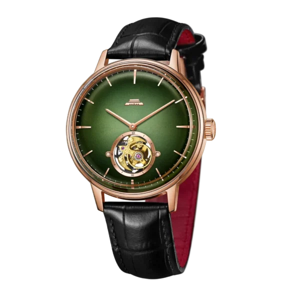 Beijing 60th Anniversary Special Color Edition 43mm tourbillon watch mechanical automatic leather man watch men stainless steel