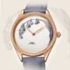 Beijing Suzhou Embroidery Lily of the Valley Watch 38mm leather minimalist lady watch woman luxury women elegant wristwatch