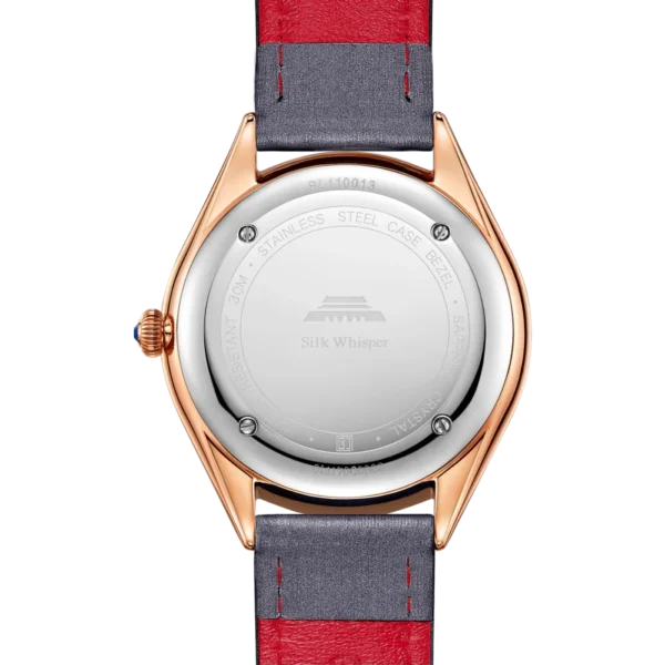 Beijing Suzhou Embroidery Lily of the Valley Watch 38mm leather minimalist lady watch woman luxury women elegant wristwatch