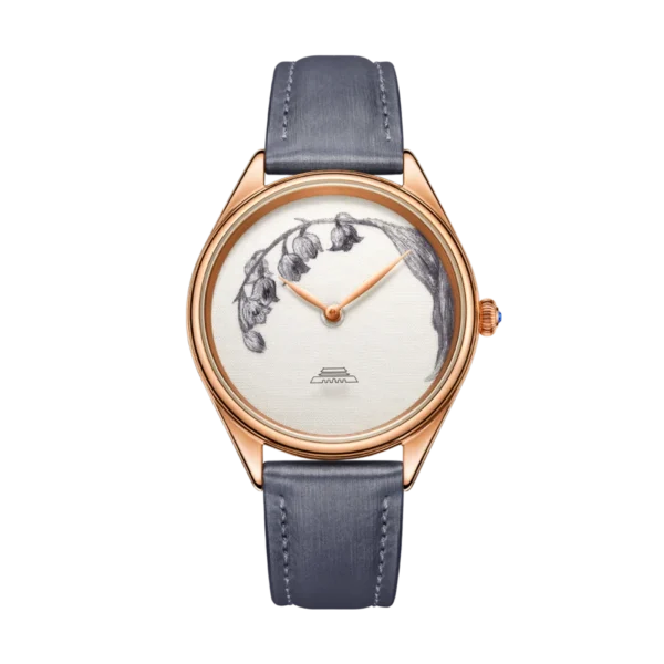Beijing Suzhou Embroidery Lily of the Valley Watch 38mm minimalist woman watch lady luxury elegant wristwatch fashion quartz