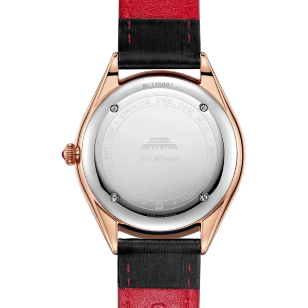 Beijing Suzhou Embroidery Rose Watch 38mm minimalist leather lady watch woman luxury elegant stainless steel woman fashion watch