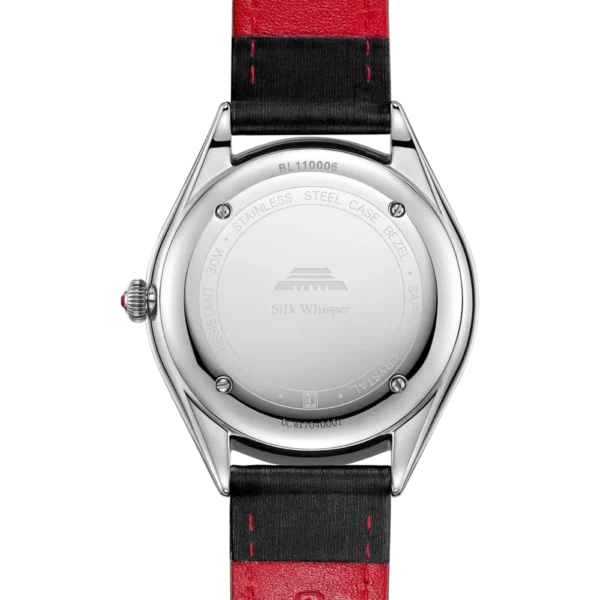 Beijing Suzhou Embroidery Rose Watch 38mm stainless steel leather watch lady luxury elegant minimalist watch fashion quartz