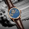 Haofa Double Tourbillon Flying Tourbillon Manual Mechanical Men's Watch Sapphire Wristwatches Skeleton Movement Watch 003