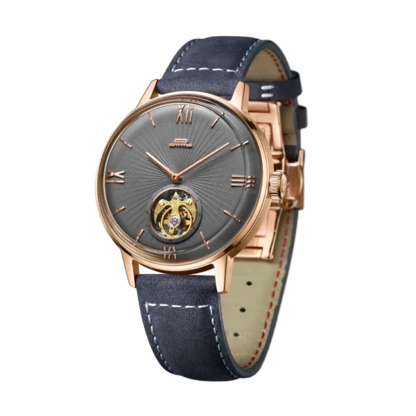 Beijing Bladelegant Tourbillon Watch Limited Edition 43mm mechanical automatic man watch men stainless steel leather fashion