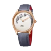 Beijing Suzhou Embroidery Lily of the Valley Watch 38mm leather minimalist lady watch woman luxury women elegant wristwatch