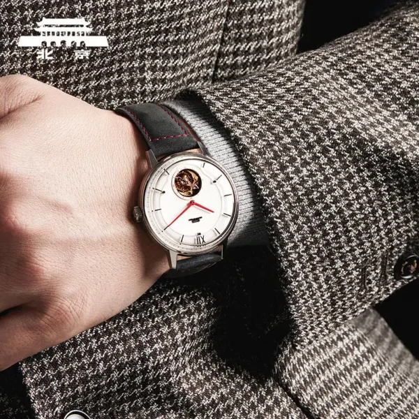 Beijing Bladelegant Tourbillon Watch Limited Edition 43mm automatic mechanical men watch man leather stainless steel waterproof