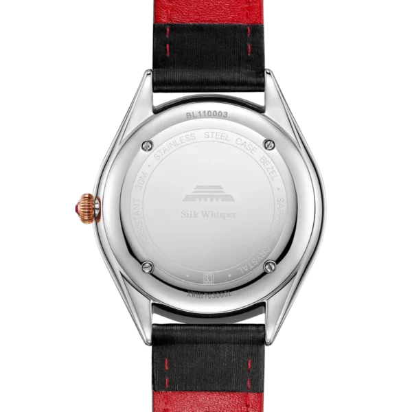 Beijing Suzhou Embroidery Rose Watch 38mm leather quartz wristwatch lady stainless steel elegant luxury woman watch fashion